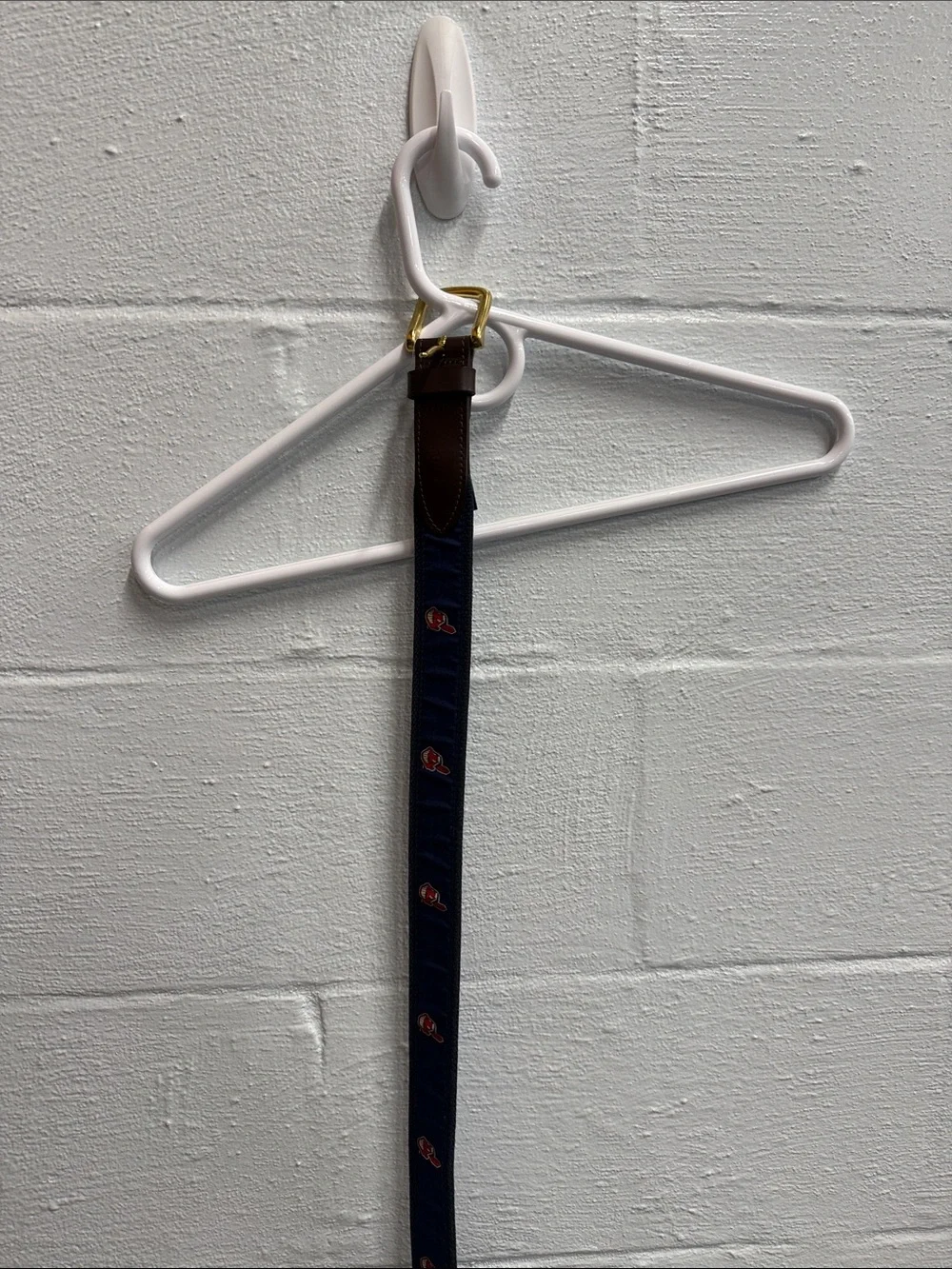 Vineyard Vines Cleveland Indians MLB Chief Wahoo Belt Officially Licensed